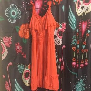 Pretty Coral Spring Dress